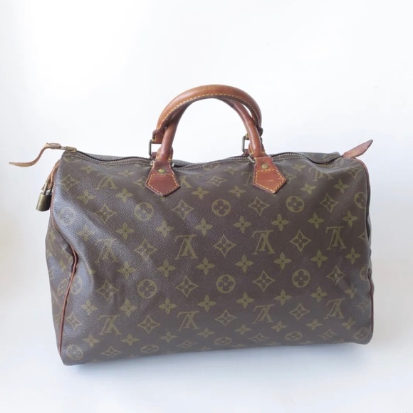 Authentic Louis Vuitton Speedy 35 Monogram Handbag - Picture 3 of 16